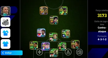 Conta de efootbal mobile full