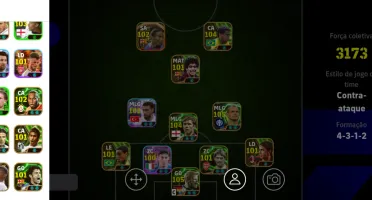 Conta de efootbal mobile full