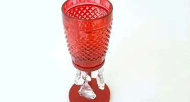 Castiçal Bico de Jaca - Vermelho -M