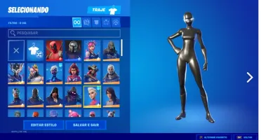 CONTA FORTNITE **CAVALEIRO NEGRO COM PASSES S2+**