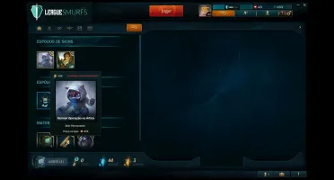 Unrankd Champios -> 24 Skins -> 4 E-mail Não Confirmado