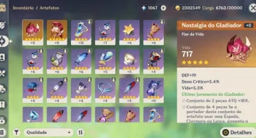 Venti+Fishl full conteslação+ arma lv 5