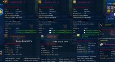 Acc forte no servidor LADMO Omegamon com itens End-Game