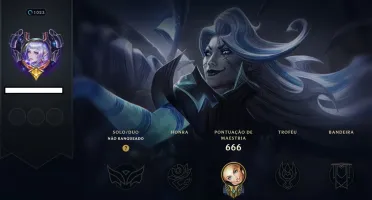 CONTA LOL - 400+ skins - 10 miticas