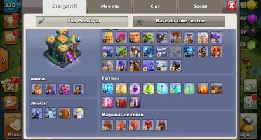 COC 14 2K DE GEMAS 1900 MEDALHAS DE LIGA!!