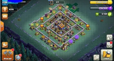 COC 14 2K DE GEMAS 1900 MEDALHAS DE LIGA!!
