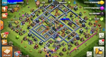 COC 14 2K DE GEMAS 1900 MEDALHAS DE LIGA!!
