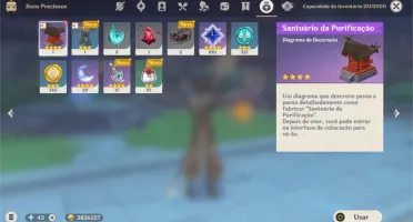 ❄Ganyu+Zhongli com Lança prismática+Diluc+Keqing+Qiqi❄AR35