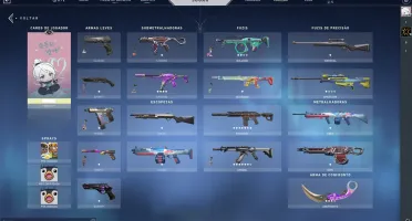 Conta Valorant com Skins (Platina 3) - MMR ALTO!