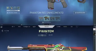 Conta Valorant com Skins (Platina 3) - MMR ALTO!