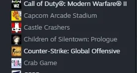 Conta Steam com itens raros