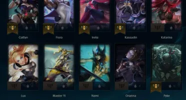conta lvl 30 league of legends