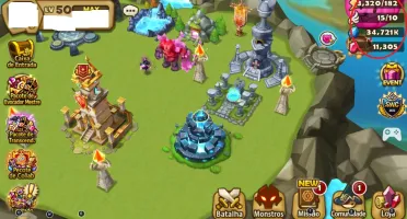 Global, 14 NAT5, FARM DG Safe, 10k Cristais 35+ Devilmon