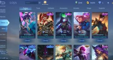 Conta completa mobile legends 🔥
