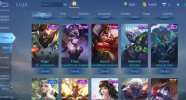 Conta completa mobile legends 🔥