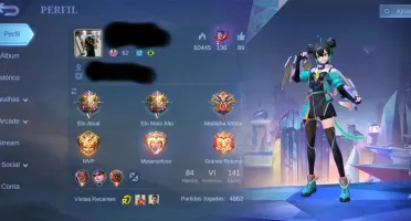 Conta completa mobile legends 🔥
