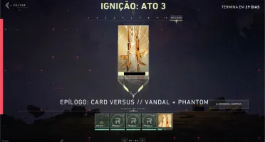 Conta valorant diamante com faca do beta