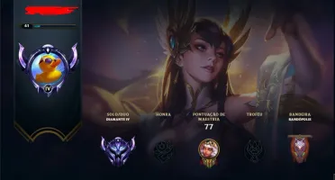 Vendo conta League of Legends