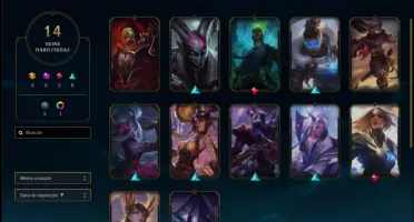 Vendo conta League of Legends
