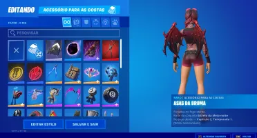 Conta Fortnite com várias skins + 1.050 V-Bucks + jogos