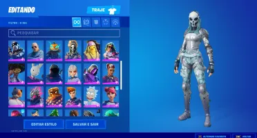Conta Fortnite com várias skins + 1.050 V-Bucks + jogos