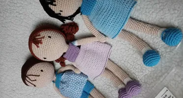 Boneca Amigurumi - Lia