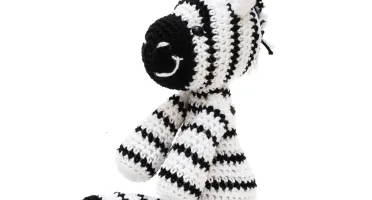 Zebra em Amigurumi