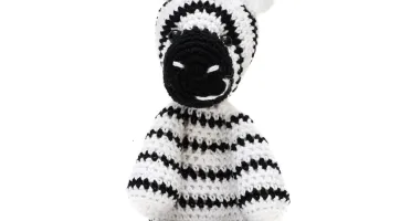 Zebra em Amigurumi