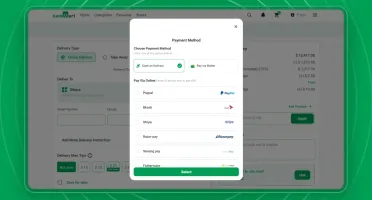 SaaS de Entrega de Alimentos e Compras com Múltiplos Fornece