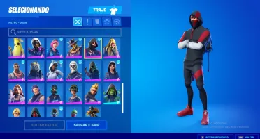 CONTA FORTNITE IKONIK TWITCH S6-S8-S9-S10