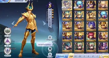 SAINT SEIYA AWAKENING -INICIANTES COM GEMAS AVANÇADAS