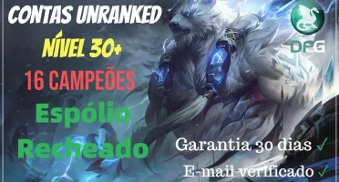 [HOT] CONTAS UNRANKED LVL 30 [SMURFS]