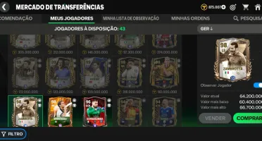 Conta de fc mobile ger 100