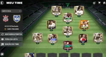 Conta de fc mobile ger 100
