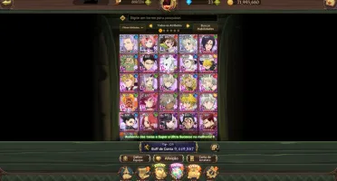 Conta Seven Deadly Sins 9,5kk de ccbox completa