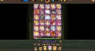 Conta Seven Deadly Sins 9,5kk de ccbox completa