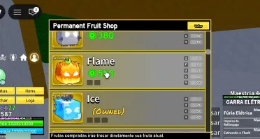 Conta blox friits Ice permanente+ gás, Control e dough no in