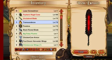 DragonFable - Conta de 2011