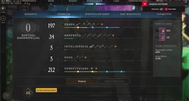 CONTA NEW WORLD LVL 60 COM 15K DE GOLD - DEVALOKA