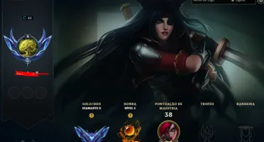 Conta Diamante 2 Lol (Upada A Mão)