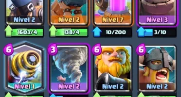 conta clash royale nível 9