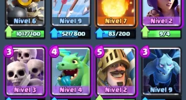 conta clash royale nível 9