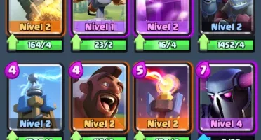 conta clash royale nível 9