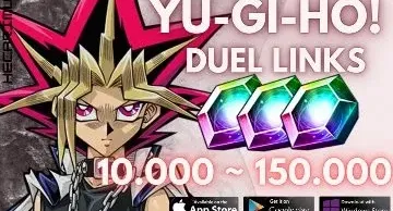 - Contas Yu-Gi-Oh! Duel Links - 10.000 ~ 100.000