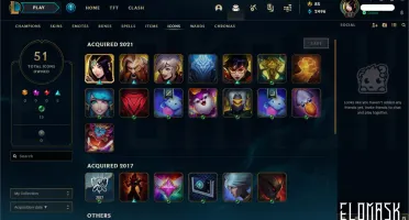CONTA LOL BARATA COM MMR ALTO