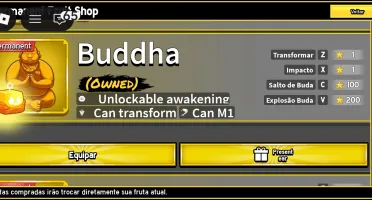 Dragon East Perm + Buddha e Mamute Perm, Yoru V2 +3 Gamepass