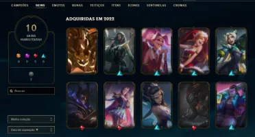 CONTA LOL - GOLD 1
