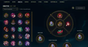 CONTA LOL - GOLD 1