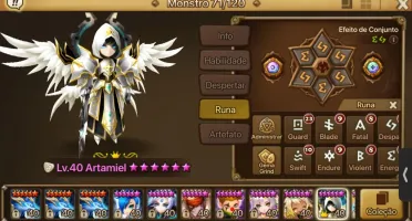Conta com God Artamiel