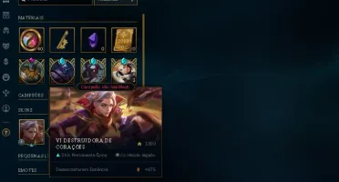 CONTA DE LOL GOLD 3, 35 SKINS,MAIN YASUO,1 CROMA!!